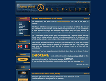 Tablet Screenshot of amxmod.net